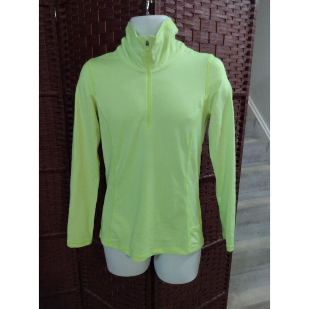 Women's Nike Golf Pullover 1/4 Zip Shirt Long Sleeve Small Top Athletic